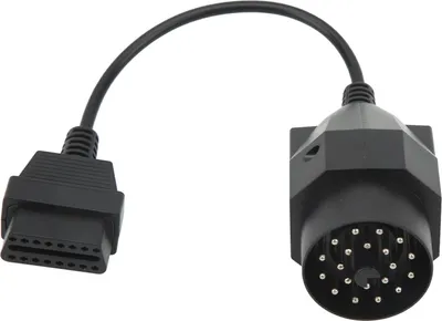 Image de Câble adaptateur OBD II 20 broches vers connecteur OBD2 -Rond -Diagnostic -Scanner -Outil