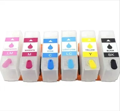 Produktbild von T378XL Dr. Inkjet Easyrefillpatronen Multipack B/C/M/Y/LC/LM m. Autoresettchips - Leerpatronen
