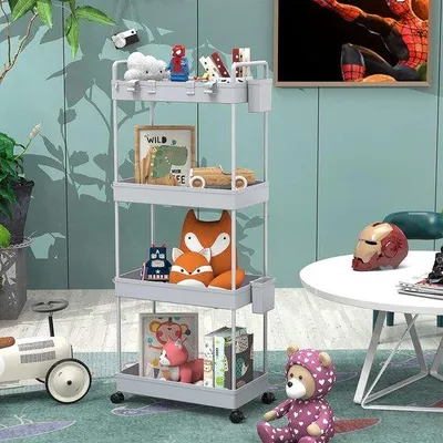 Produktbild von Famanu Organizer Trolley mit Wielen - für Küche, Bad, Büro