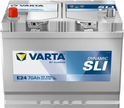 Produktbild von VARTA E24 Blue Dynamic 12V 70Ah 630A Autobatterie 570 413 063