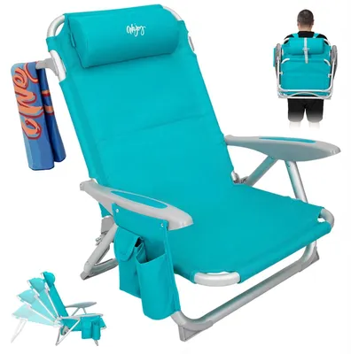 Produktbild von Klappbarer Strandstuhl mit 4 Verstellbaren Positionen