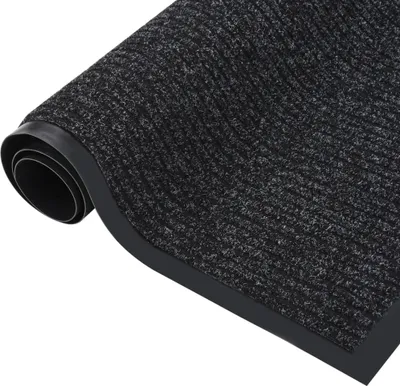 Obrázok produktu pre rohožka vidaXL Pruhovaná 80x120 cm antracitová