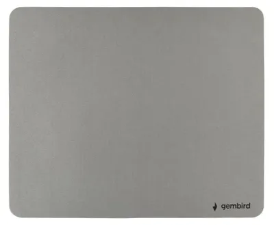 Obrázek produktu pro Gembird MP-S-G, Šedá, Jednobarevný, Butadien-styrenový kaučuk (SBR), Protiskluzové nožky, Herní podložka na myš