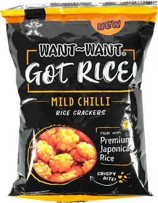 Immagine prodotto di Want Want Original Got Rice Japonica Crisps cracker croccanti di riso 85g