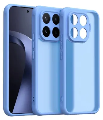 Produktbild von Xiaomi 17T Pro Hülle - Coverup Mattes Transparentes Back Cover mit Kameraschutz - Hellblau