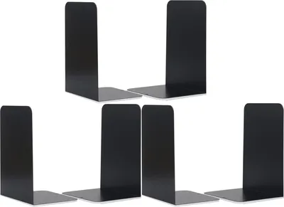 Imagen del producto de 3 pares de sujetapapeles metálicos, antideslizantes, de color , para uso en escuelas, oficinas y bibliotecas