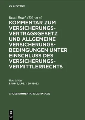 Produktbild von §§ 49-52