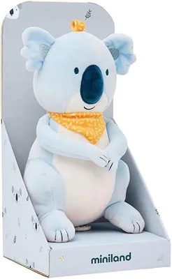 Immagine prodotto di Miniland Peluche Koala – Giocattolo extra morbido per la nanna (0 mesi+)