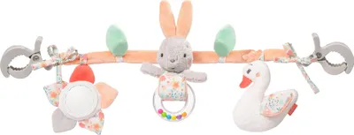 Produktbild von Kinderwagenkette Schwanensee – Mobile-Kette  zum flexiblen Aufhängen an Kinderwagen, Babyschale, Bettchen, Wiege & Spielbogen