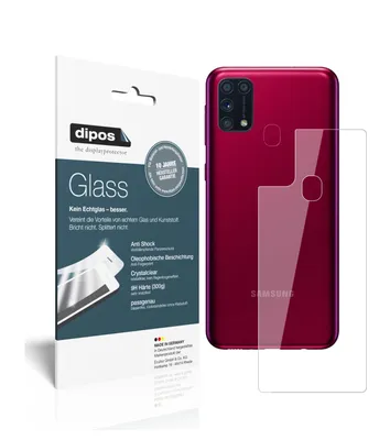 Obrázok produktu pre 1x ochranná fólia pre Samsung Galaxy M31 zadný kryt - anti-shock 9H fólia dipos Glass plastové sklo