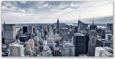 Produktbild von Tulup Leinwand-Bilder 120x60 Wandbild Canvas Kunstdruck Stadt Gebäude