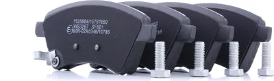 Produktbild von RIDEX 402B1390 Bremsbeläge Satz Vorne für SUZUKI SX4 (EY, GY) für FIAT Sedici (FY)