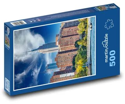 Obrázok produktu pre Puzzle 500 Panoráma New Yorku s Empire State Building - martinpuzzle