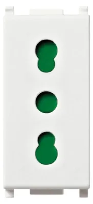 Immagine prodotto di Vimar 14203 Serie Plana Presa 2P+T 16A P17/11 per Impianti Elettrici