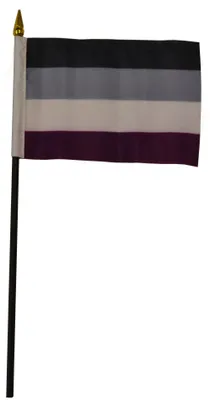 Produktbild von Asexual Hand Flag / Handflagge
