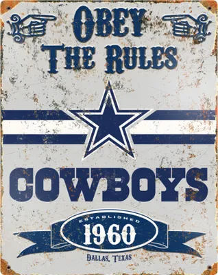 Produktbild von The Party Animal Cowboys Vintage Metal Sign