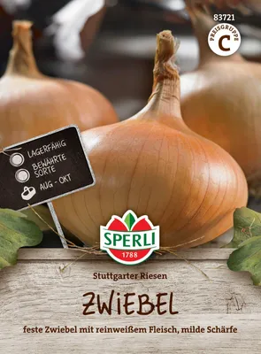 Zdjęcie produktu dla Cebula Sperli Stuttgarter Riesen - Nasiona warzyw