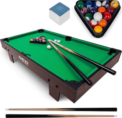 Produktbild von Billardtisch für Spiele, 92 x 52 x 19 cm, Modell NS-806