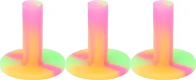 Productafbeelding van 3 stuks rubberen golftee-houders, geschikt voor binnen- en buitengebruik, sporttraininghulpmiddelen, accessoires voor golfers, 54 mm hoog