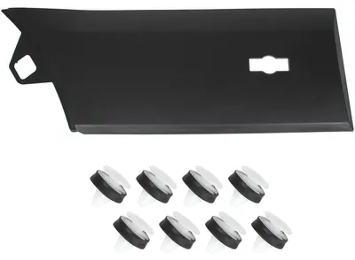 Für Ford Transit MK8 2014- Türleiste VOR DEM HNTERRAD Seitenleiste Clips RECHTS in der Farbe von GOLDCAR