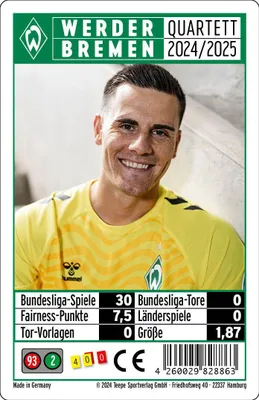 Produktbild von Werder Bremen Quartett 24/25