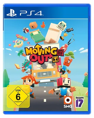 Produktbild von Team17 Moving Out, PlayStation 4, E (Jeder), Physische Medien