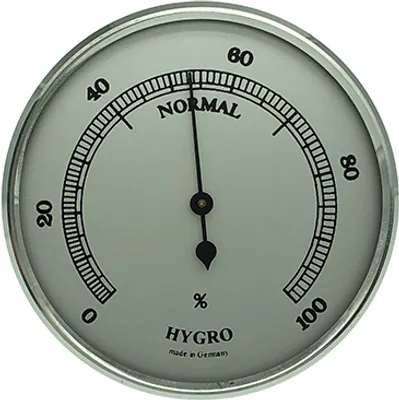 Produktbild von SELVA Hygrometer Einbau-Wetterinstrument Ø 85mm, silber