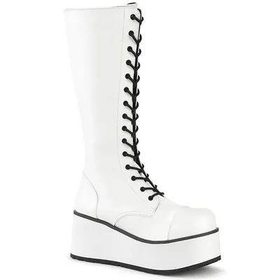 Zdjęcie produktu dla Buty damskie TRASHVILLE-502 by DemoniaCult, Biały , EU 38, US 6