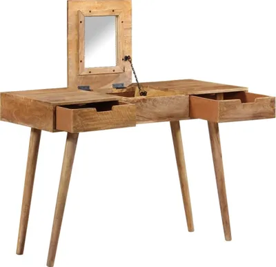 Immagine prodotto di Comodino 112x45x76 cm in legno massiccio di mango