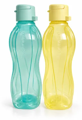 Produktbild von TUPPERWARE To Go Eco 500 ml grün + gelb