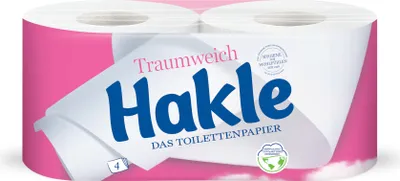 Obrázok produktu pre Hakle Lady toaletný papier 4-vrstvový, žiarivo biely, 130 listov, 10 balení