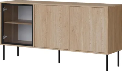 Produktbild von Furniture24 Sideboard Domi Kommode 150X75X40 Cm - Cremona Eiche