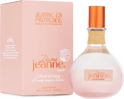 Image de Jeanne en Provence Dame Jeanne EDP Nude - Lychee, Orange & Rose, 75ml