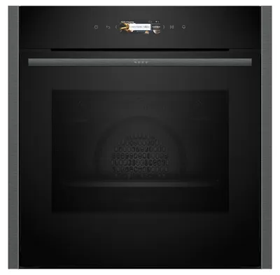 Produktbild von Neff N 70 B24CR71G0, Medium, Elektrischer Ofen, 71 l, 3600 W, 71 l, 40 - 275 °C