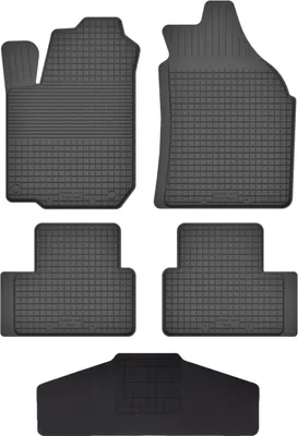 Produktbild von Gummi Fußmatten Set Für: Hyundai Ioniq (2016-) Gummimatten Schwarz