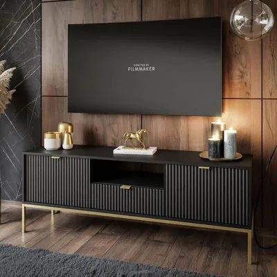 Obrázek produktu pro RTV skříň CORTADO GOLD RTV154 černá
