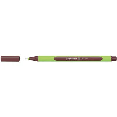 Image de Schneider 191018 Fineliner Line-Up - 0,4 mm, marron foncé