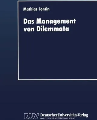 Produktbild von Das Management von Dilemmata