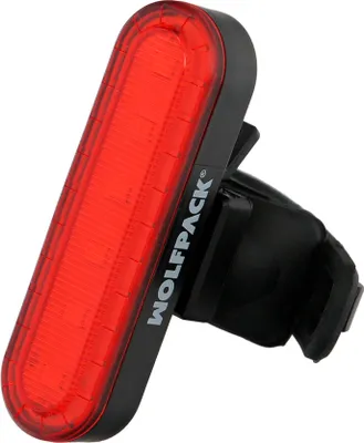 Immagine prodotto di Luce posteriore a LED per bicicletta/scooter, 100 lumen (4 modalità), batteria USB ricaricabile