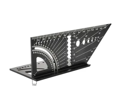 Zdjęcie produktu dla GEKO Kątownik aluminiowy 3D G29072