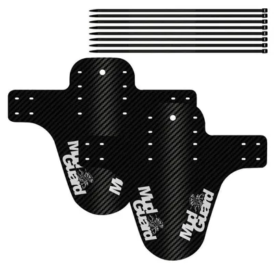 Produktbild von Schutzbleche Mountainbike MTB Mudguard 2 Stück mit 8 Kabelbindern