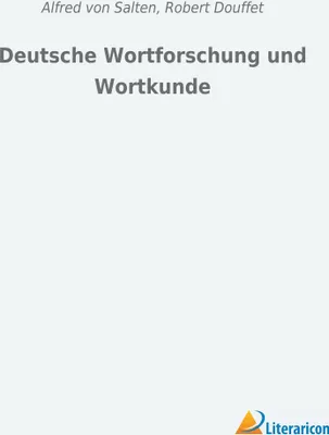 Produktbild von Deutsche Wortforschung und Wortkunde