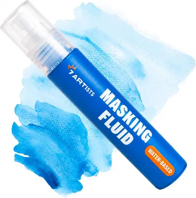 Productafbeelding van Gel 30 ml – Voor Aquarelschilderen | Vloeibare Maskeervloeistof Met Afpelfolie Voor Nauwkeurige Kunstmaskering, Tekengom