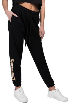 Obrázek produktu pro Dámské tepláky KERRYSDALE Black/Gold L Lonsdale