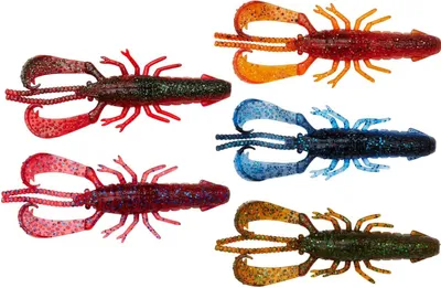 Produktbild von Savage Gear Reaction Crayfish - 5 Gummikrebse, Größe / Gewicht / Farbe:7.3cm / 4g / Black N Blue