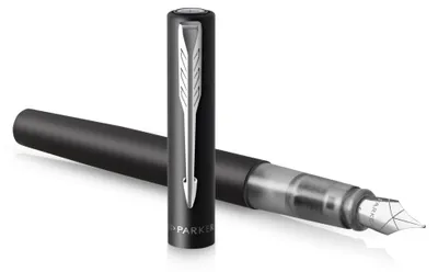 Productafbeelding van Parker 2159744 Parker Vector XL Metallic Zwart, vulpen, M-punt