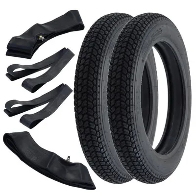 Obrázek produktu pro 2x pneumatiky Kenda K315A 3.00-12 (3,00 x 12) 47J TT + duše + páska na ráfek