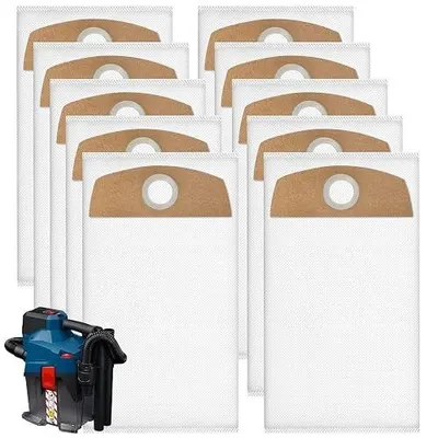 Zdjęcie produktu dla Worki do odkurzacza bosch gas 18V 6 ls profesjonalne filtrujące 10 szt.