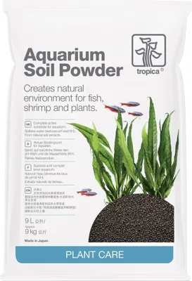 Produktbild von Tropica Aquarium Soil Powder 9L kompletter Bodengrund 1-2 mm