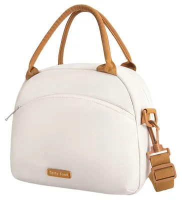 Produktbild von Isolierte Lunch Tasche 1 Stück, Wasserdicht, Mit Verstellbarem Schultergurt, Für Büro Und Outdoor